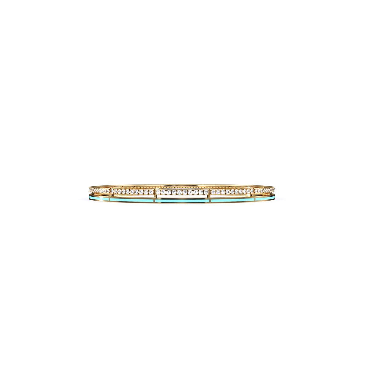Fancy Lab Grown Diamond Bangle